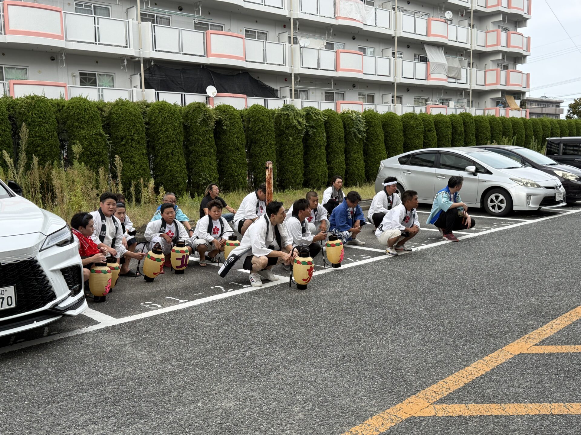 子どもたちも一緒に参加する初盆参り