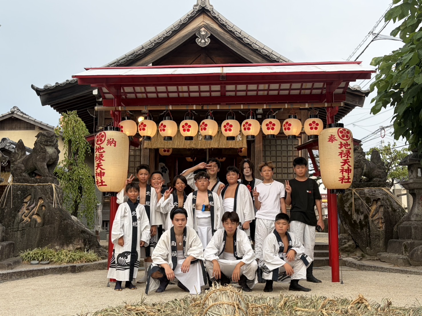神主による安全祈願