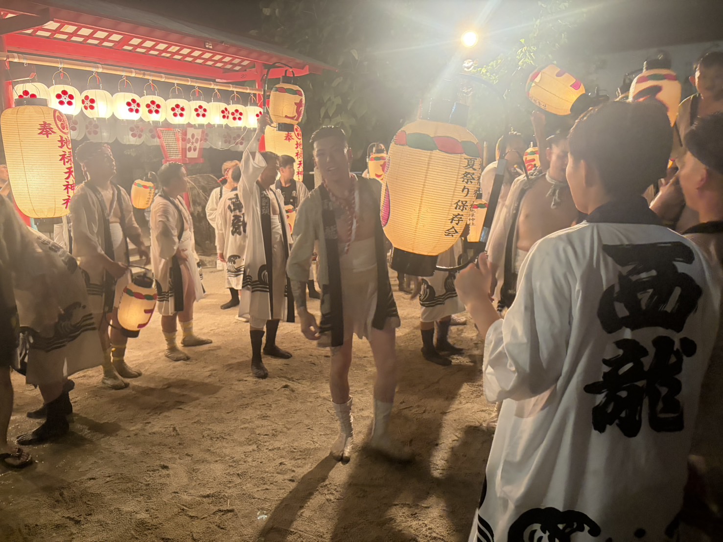 盆押し最後のクライマックス