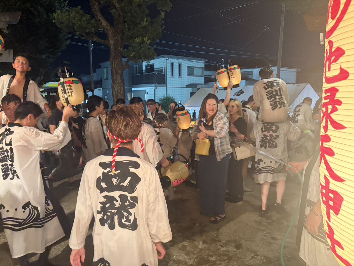 令和8年田隈盆押しの笑顔