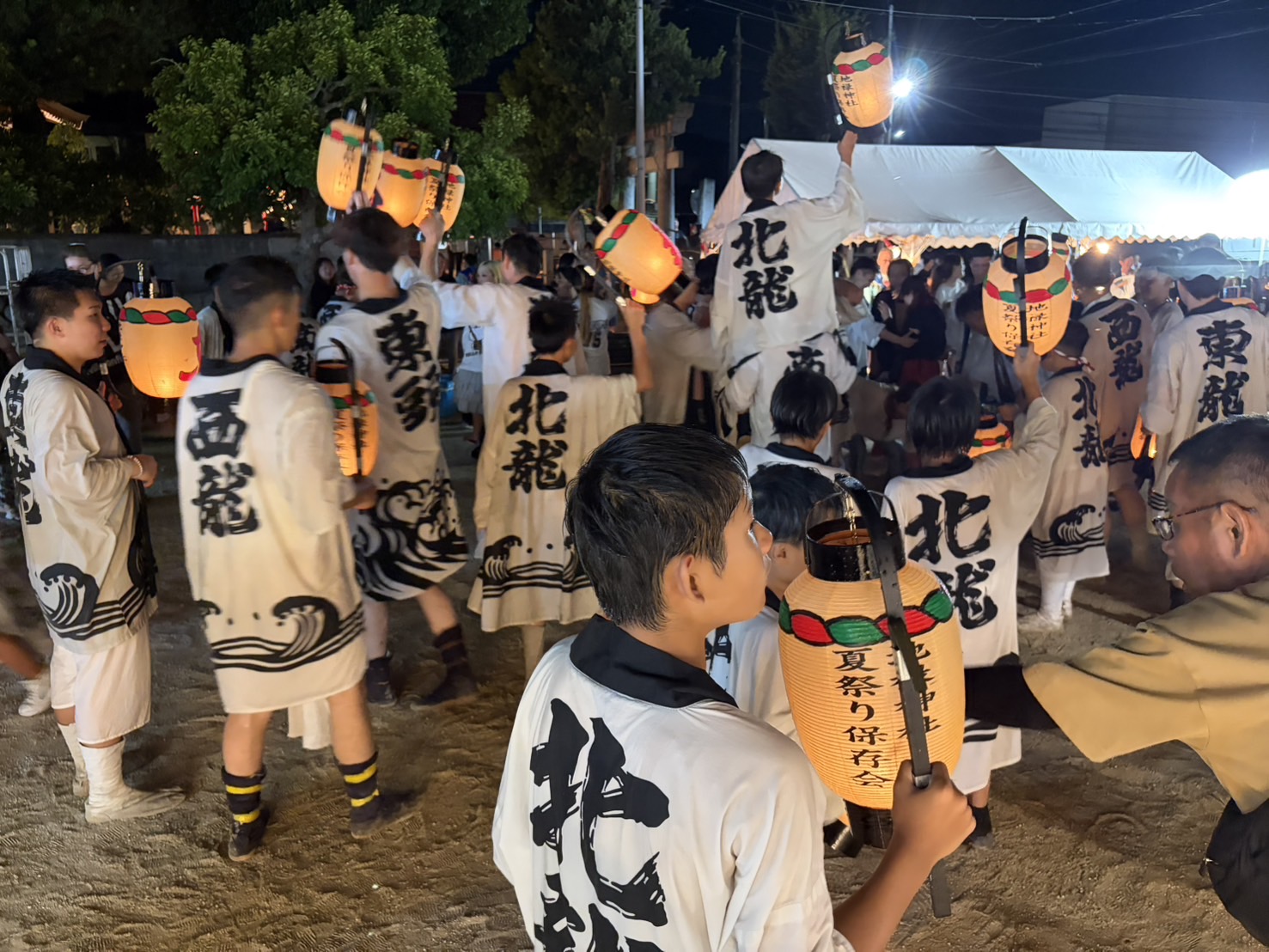 地域参加型の盆押し