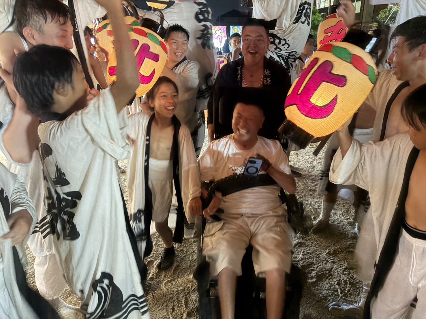 地域で盛り上がる盆押し